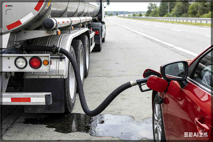 紫金汽车救援送水案例